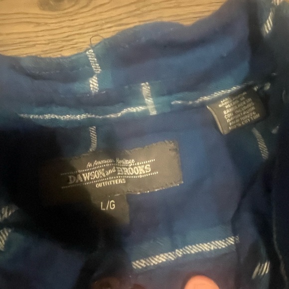 Dawson & Brooks Outfitters Flannel Button Down Shirts Mixed Lot of 3 Men’s L - Picture 8 of 11